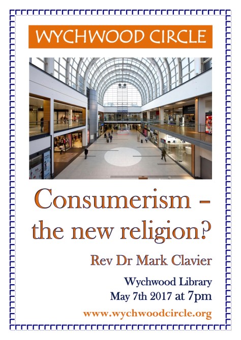 May 2017 Consumerism poster