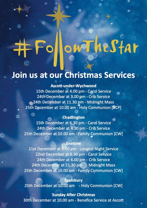 2019 Christmas Services A4 portrait