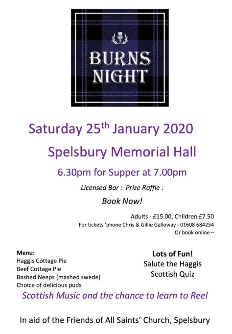 Burns Night 2020